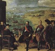 Francisco de Zurbaran The Defense of Cadiz Against the English oil on canvas